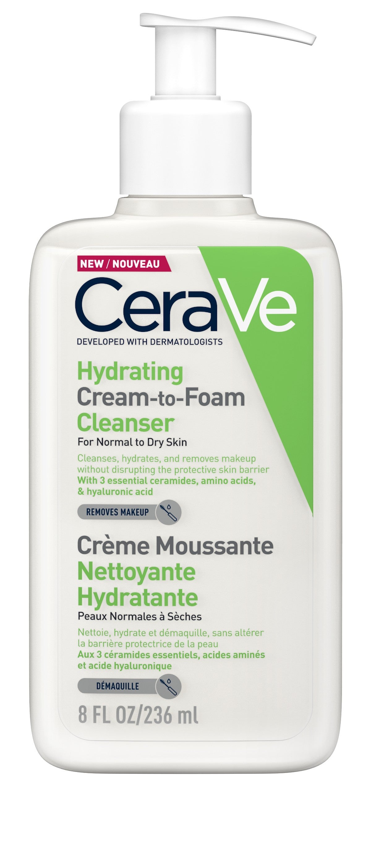 CRV CREAMY CLEANSER F8OZ GB FR