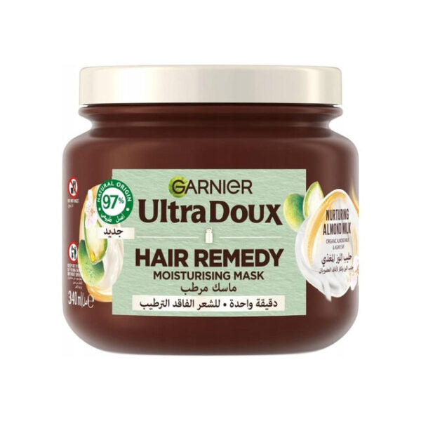 Garnier Ultra Doux Masque Remède Hydratation Intense lait amande 340 ml