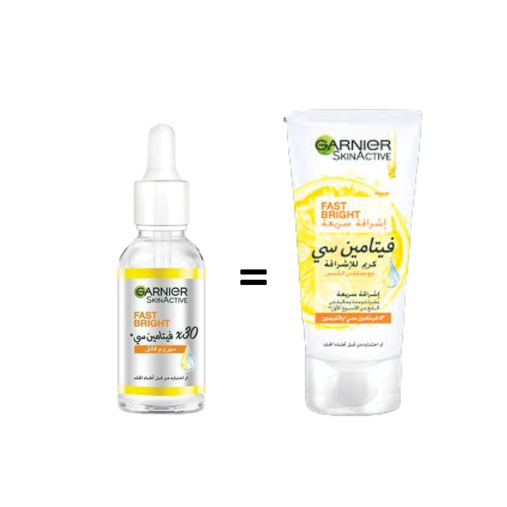 SERUM FAST BRIGHT 30ML + DAY CREAM FAST BRIGHT