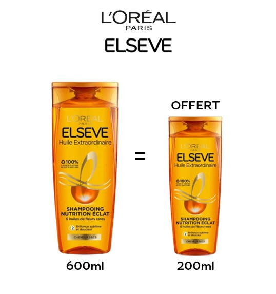 ELS OIL SHP N. SEC 600ML SHP 200M